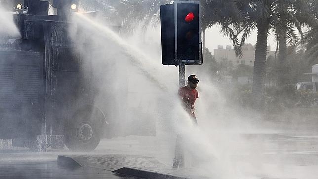 lanza de agua a presion
