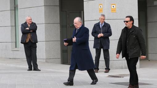 Rodrigo Rato, a su llegada a la Audiencia Nacional JAIME GARCÍA