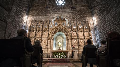 Imagen de la capilla tomada este jueves