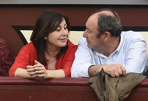 Carmen Martínez-Bordiú y su expareja Luis Miguel Rodríguez