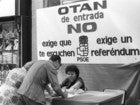 Campaña del PSOE porque España no entrara en la OTAN, en 1982