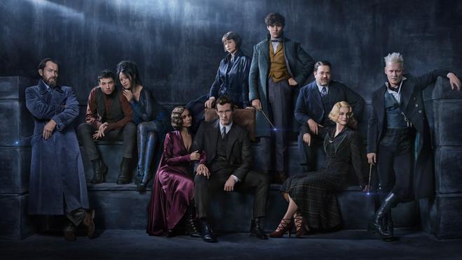 Equipo completo de Animales fantásticos y dónde encontrarlos 2: Los crímenes de Grindelwald