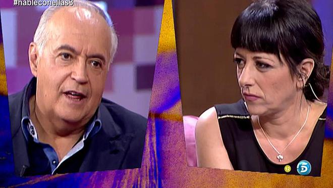 Yolanda Ramos y José Luis Moreno durante su desencuentro en «Hable con ellas»