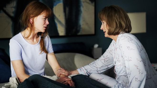 Streep consuela a Nicole Kidman tras su pesadilla en «Big Little Lies»
