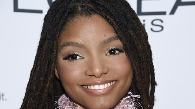 La actriz y cantante estadounidense Halle Bailey