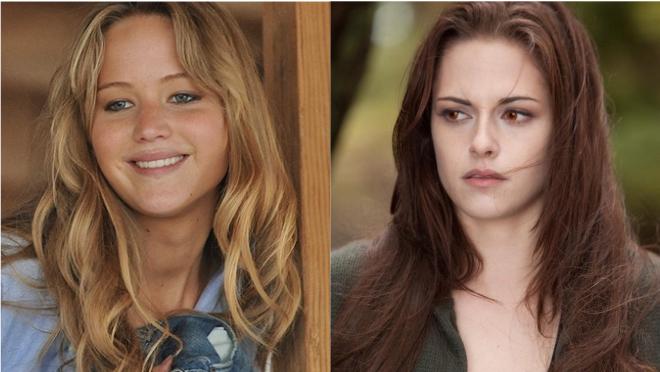 Jennifer Lawrence frente a Kristen Stewart