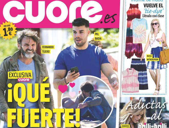 Portada de la revista «Cuore» del pasado 5 de mayo