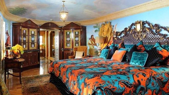 La Villa, el dormitorio de Giani Versace