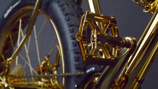 Pedales de la bicicleta más cara del mundo