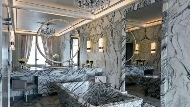 Baño del Hotel de Crillon