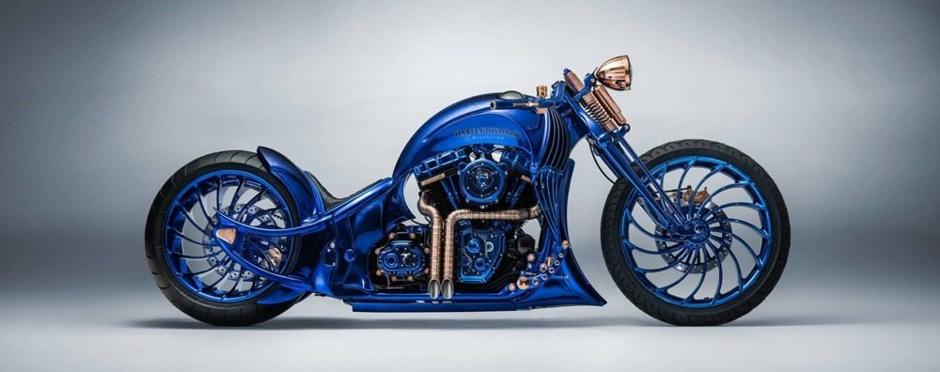 Una Harley de oro y diamantes, la más cara del mundo
