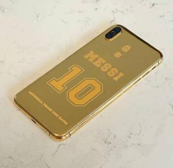 El iPhone de oro de 24 quilates de Messi