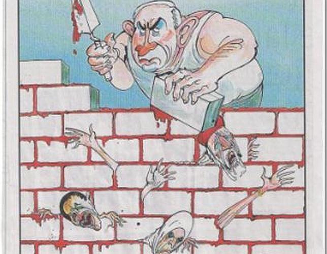 Murdoch se disculpa por la viñeta de Netanyahu construyendo un muro con palestinos muertos