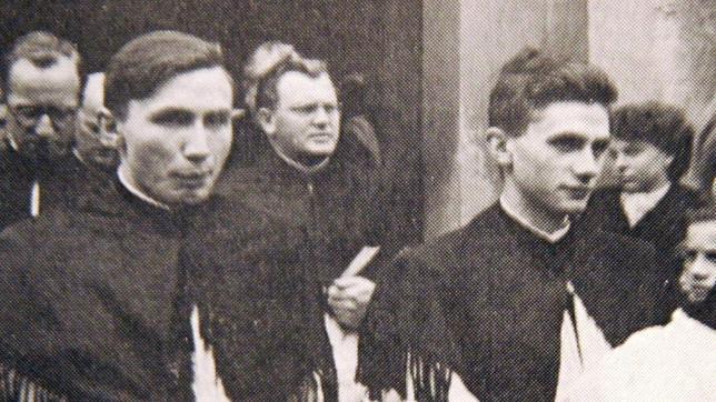 Georg y Joseph Ratzinger, en una imagen de archivo