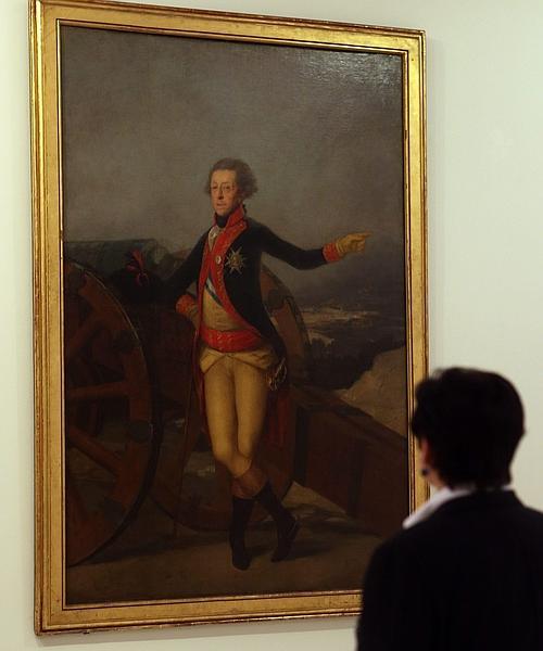 «Retrato del general Ricardos» de Goya se instala temporalmente en la Academia de San Fernando