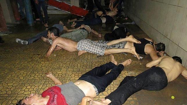 «Al bajar la gente a los sótanos, los efectos del gas causaron muchas más víctimas»