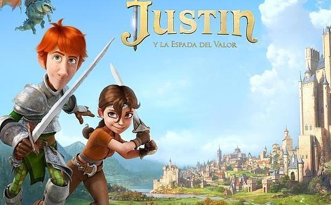 Banderas presenta orgulloso en Londres «Justin y la espada del valor»