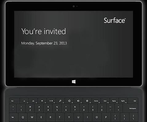 Microsoft presentará una nueva Surface el 23 de septiembre