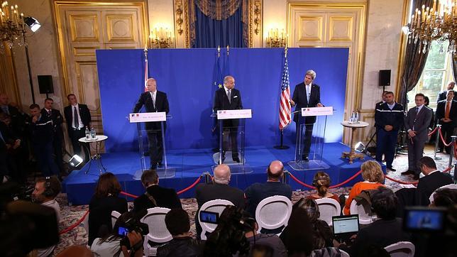 Kerry, Fabius y Hague quieren «consecuencias serias» para Siria si no cumple con lo pactado