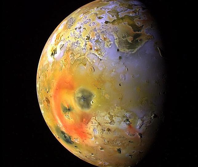 Una luna de Júpiter, como la Tierra hace 4.000 millones de años