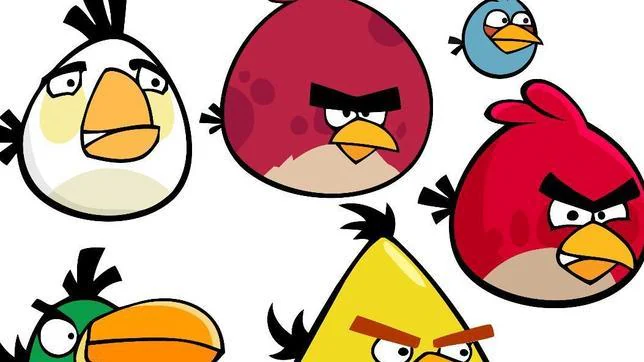 angry birds en plastilina