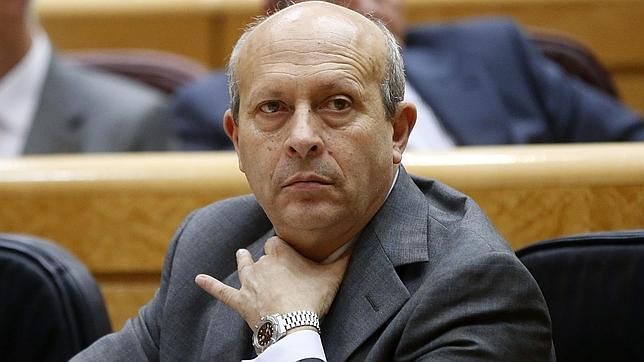 El ministro de Educación, Cultura y Deporte, José Ignacio Wert