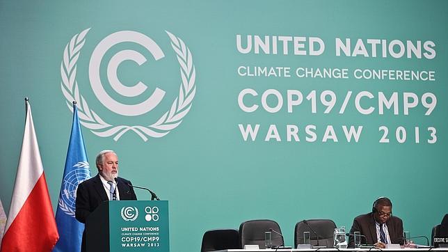 El ministro español de Agricultura, Alimentación y Medio Ambiente ante el plenario de la XIX Conferencia de las Naciones Unidas sobre Cambio Climático