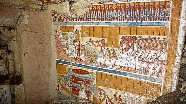 Egyptian tomb paintings and their meanings