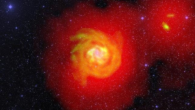 Descubren un río de hidrógeno que fluye por el espacio