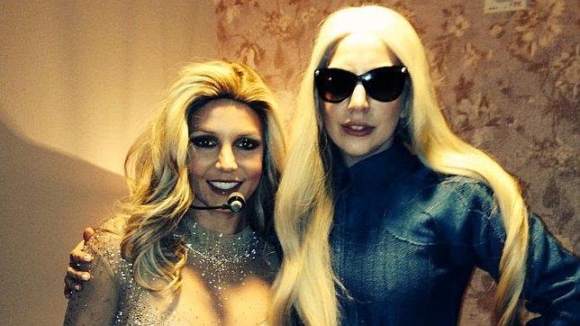 Lady Gaga, fan del espectáculo de Britney Spears en Las Vegas
