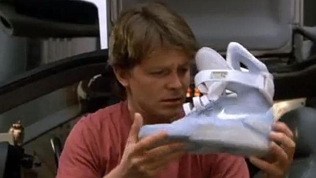 Las zapatillas de Marty McFly, a la venta en 2015