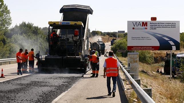 Las Obras En La M 607 Facilitaran El Acceso A La Carretera De Colmenar
