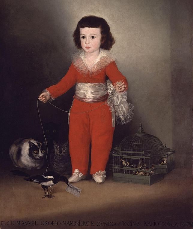 «Retrato de Manuel Osorio Manrique de Zúñiga», de Goya