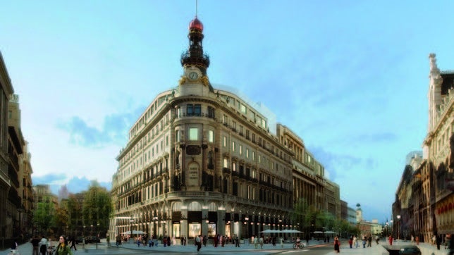 Fachada exterior del edificio Canalejas