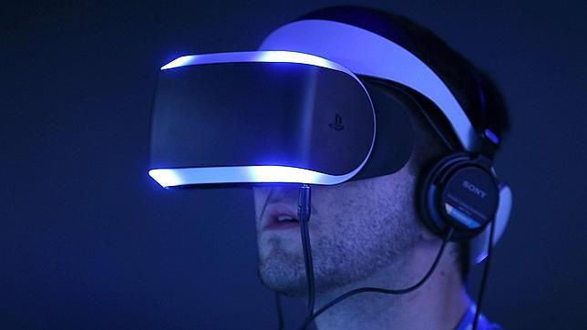 Un jugador con una gafas Morpheus