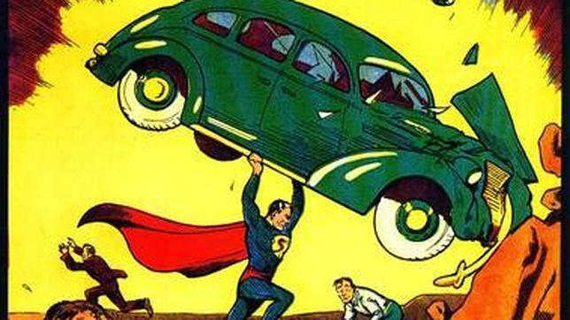 Portada del cómic original de «Superman» vendido en eBay