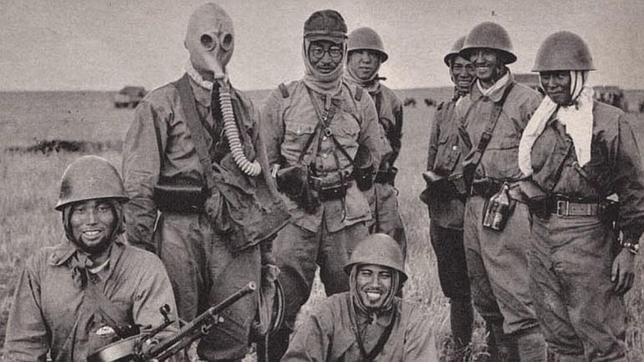 Tropas del Ejército Imperial Japonés en 1939, durante la campaña de Khalkhin Gol contra URSS, en la que resultaron totalmente derrotadas