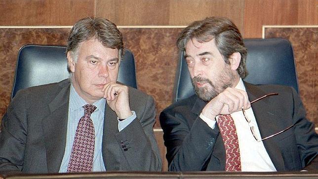 Belloch, cuando era ministro de Felipe González