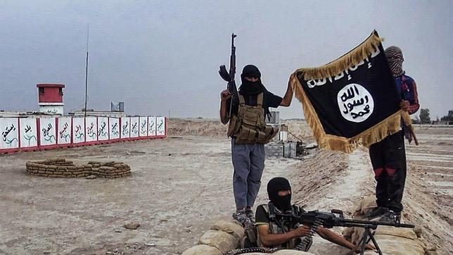 Militantes del Estado Islámico en Salahuddin, Irak