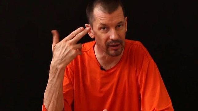 Captura del vídeo del rehén John Cantlie