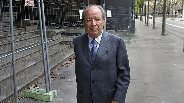 El expresidente del FC Barcelona José Luis Núñez