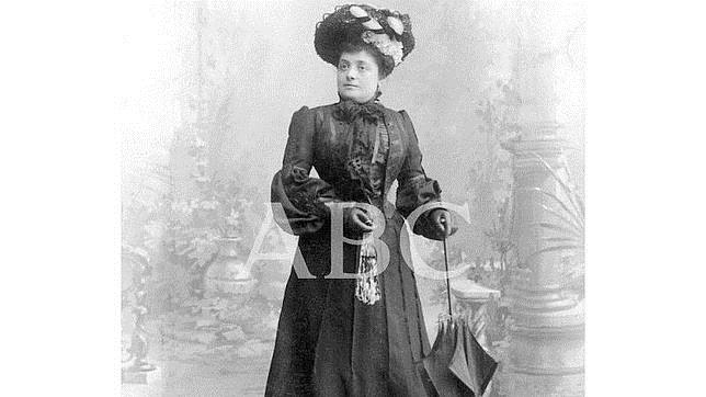 La imagen de Vicenta Verdier tomada en 1907