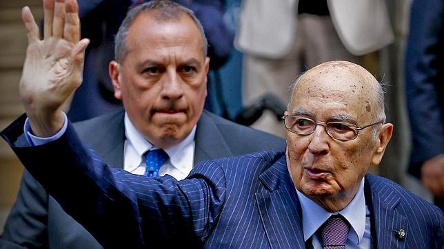 Fotografía de archivo de Giorgio Napolitano