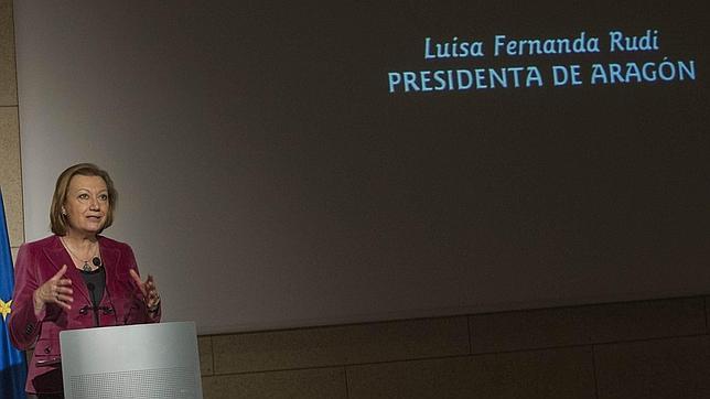 Luisa Fernanda Rudi, presidenta de Aragón