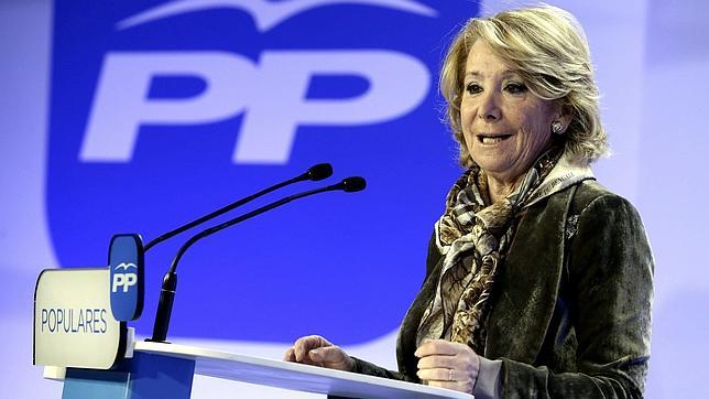 Aguirre, durante el acto
