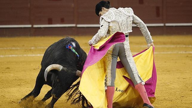 Álvaro Lorenzo entusiasmó con el capote