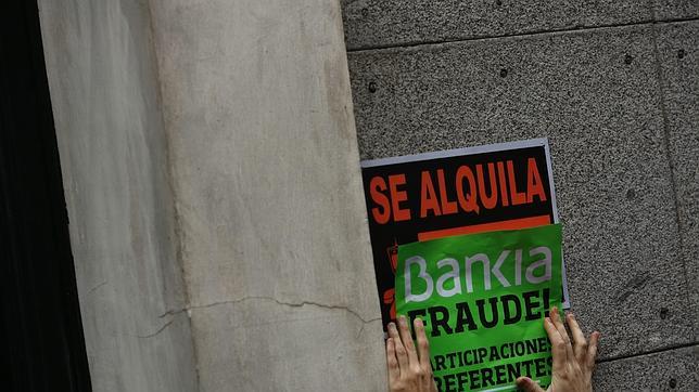 El valor nominal de las acciones de Bankiapasó de los dos euros que valían -poco antes del 22 de abril del 2013- a un céntimo