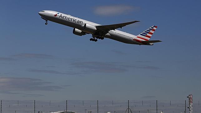 Un avión de la compañía American Airlines