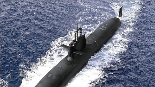 Submarino militar fabricado por Navantia
