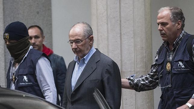 Rato, el día de su detención